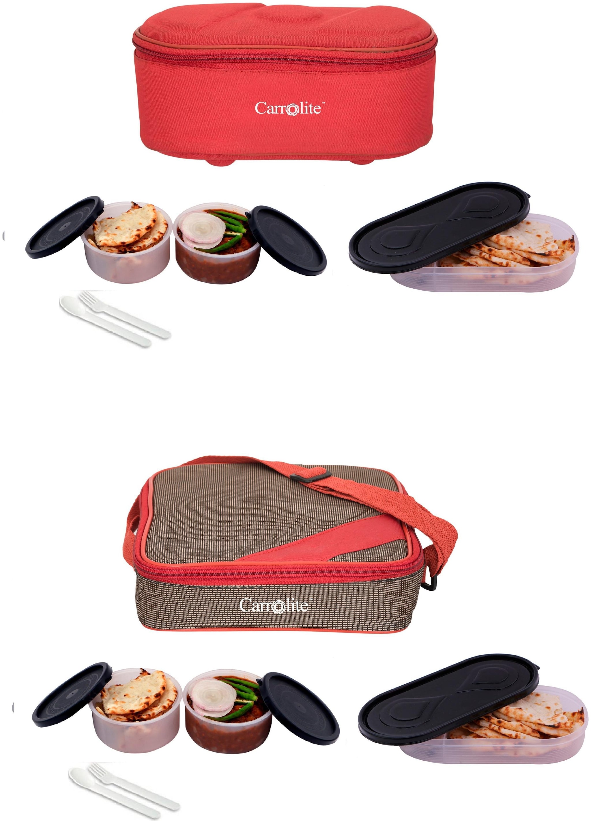 

Carrolite Assorted Lunch box ( Set of 1 1300 ml )