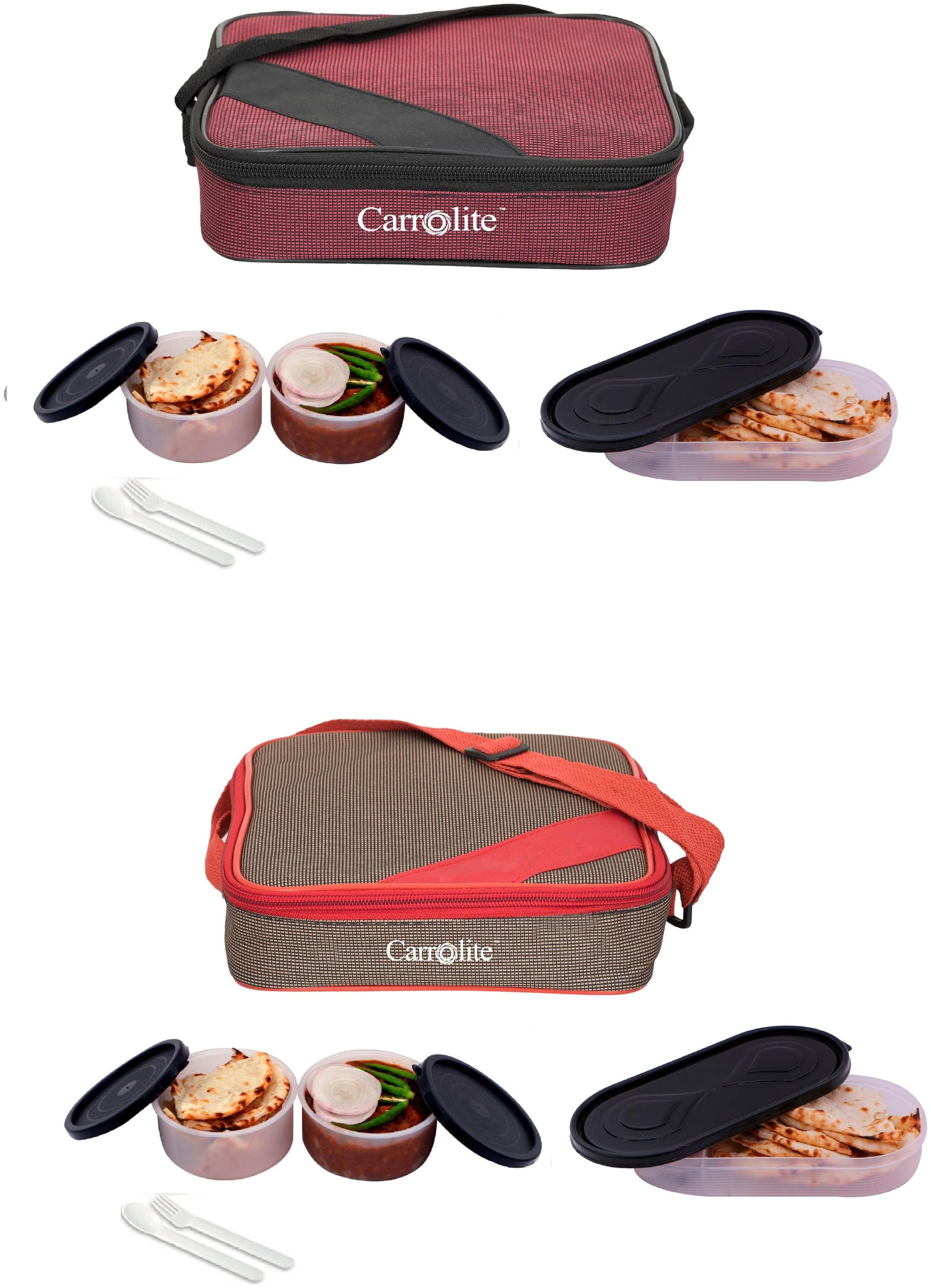 

Carrolite Assorted Lunch box ( Set of 1 1250 ml )