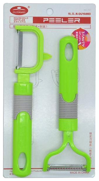 

Combo of Peeler And Grater With Stainless Steel Blade And High Quality Plastic Handle sold By Evershine Gifts And Household