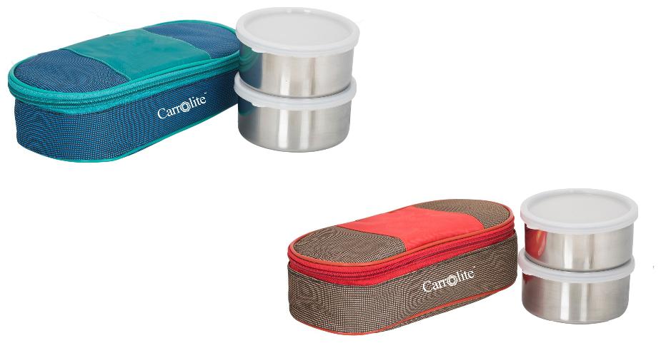 

Carrolite Assorted Lunch box ( Set of 1 800 ml )