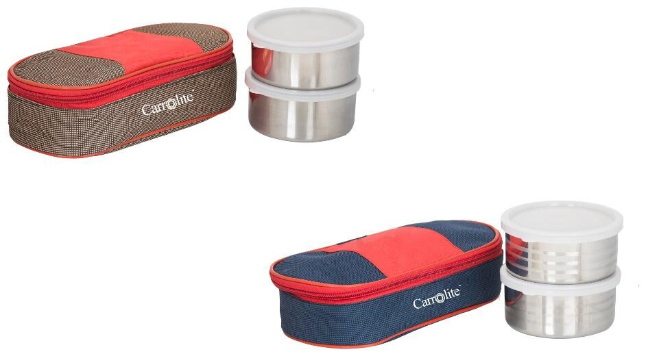 

Carrolite Assorted Lunch box ( Set of 1 800 ml )