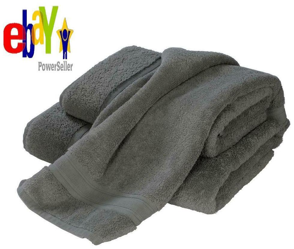 

Company Cotton Metal Gray Solid Turkish Cotton Bath Sheet