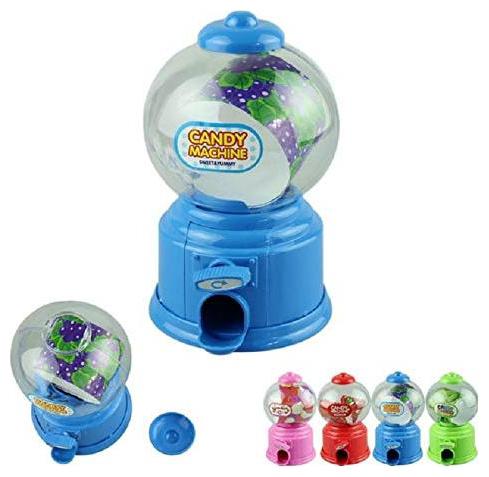 

CONNECTWIDE Cute Sweets Mini Candy Machine Bubble Gumball Dispenser Coin Bank Kids Toy Money Saving Box Gift Toys