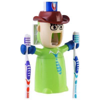 

CONNECTWIDE Multifunction Squeeze Toothpaste Dispenser Qty (1pcs) Color-Assorted