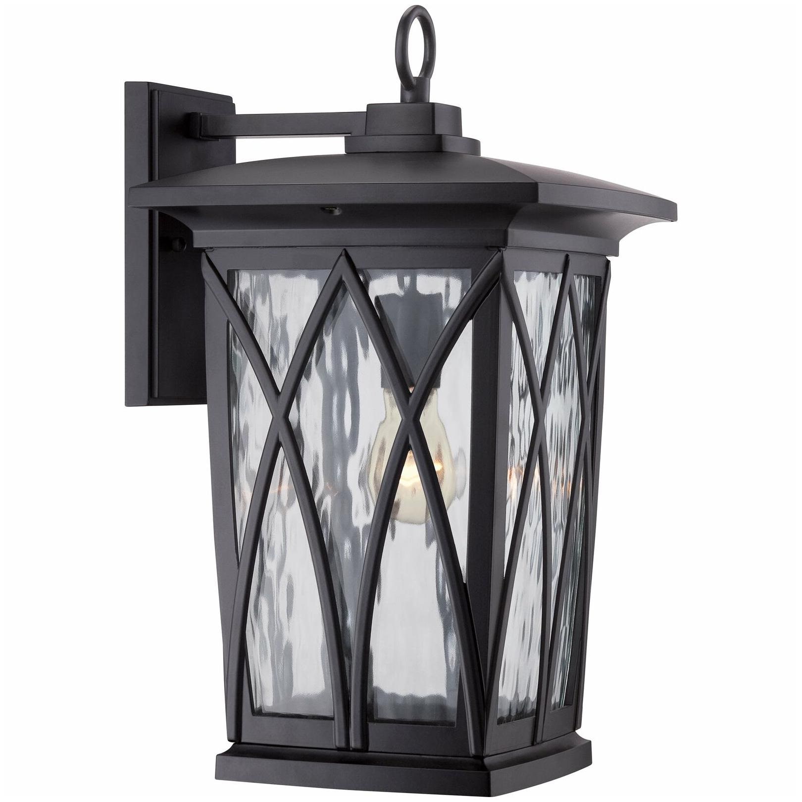 

Copper Grove Donnely 1-light Black Large Wall Lantern Black