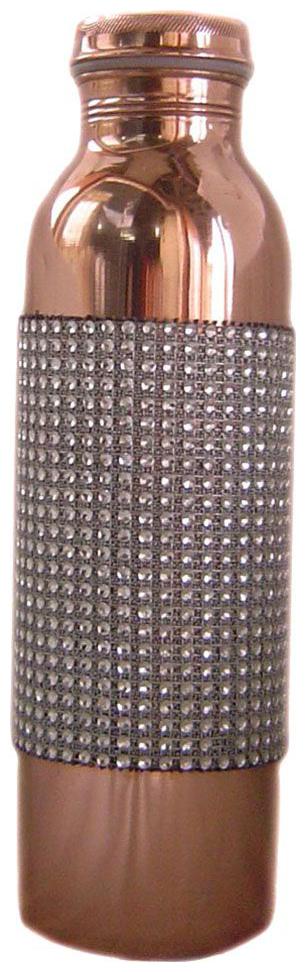 

Rastogi Handicrafts Copper Brown Water Bottle ( 900 ml Set of 1 )