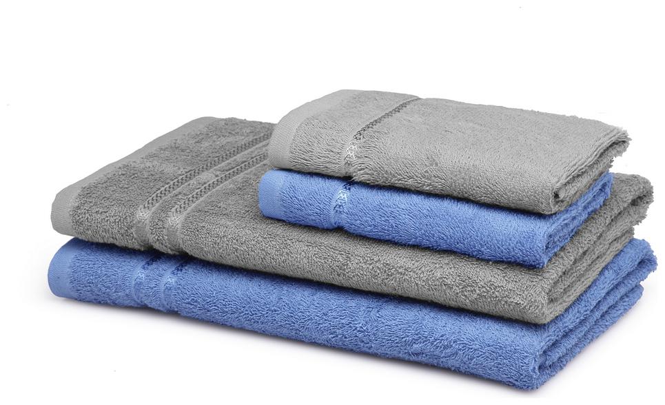 

CORE Designed by Spaces 380 GSM GSM Cotton Bath Towel ( 4 Pieces Grey Blue )