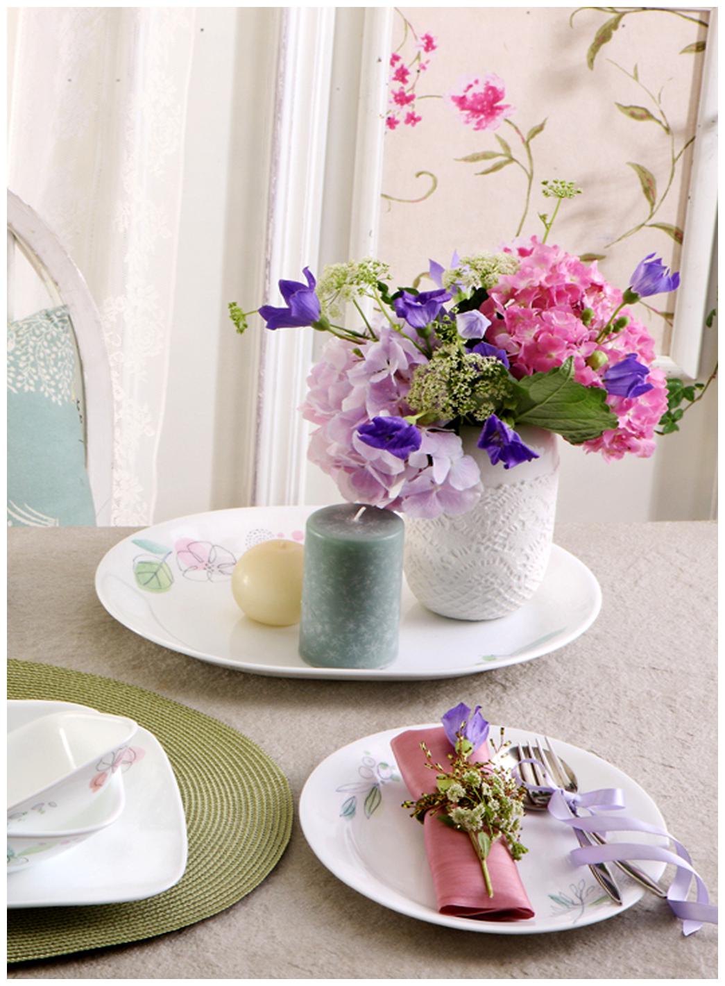 

Corelle Asia Collection 14 pcs Set - Poetic Melody
