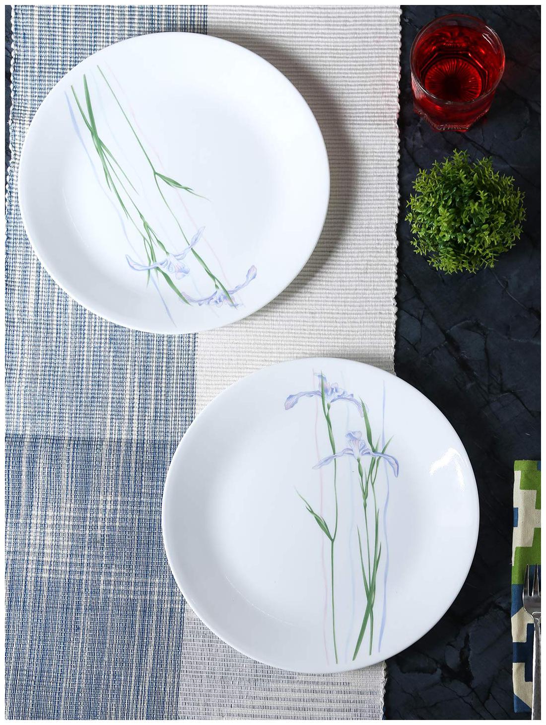 

corelle Asia Collection Shadow Iris - Small Plate 6 pcs Set