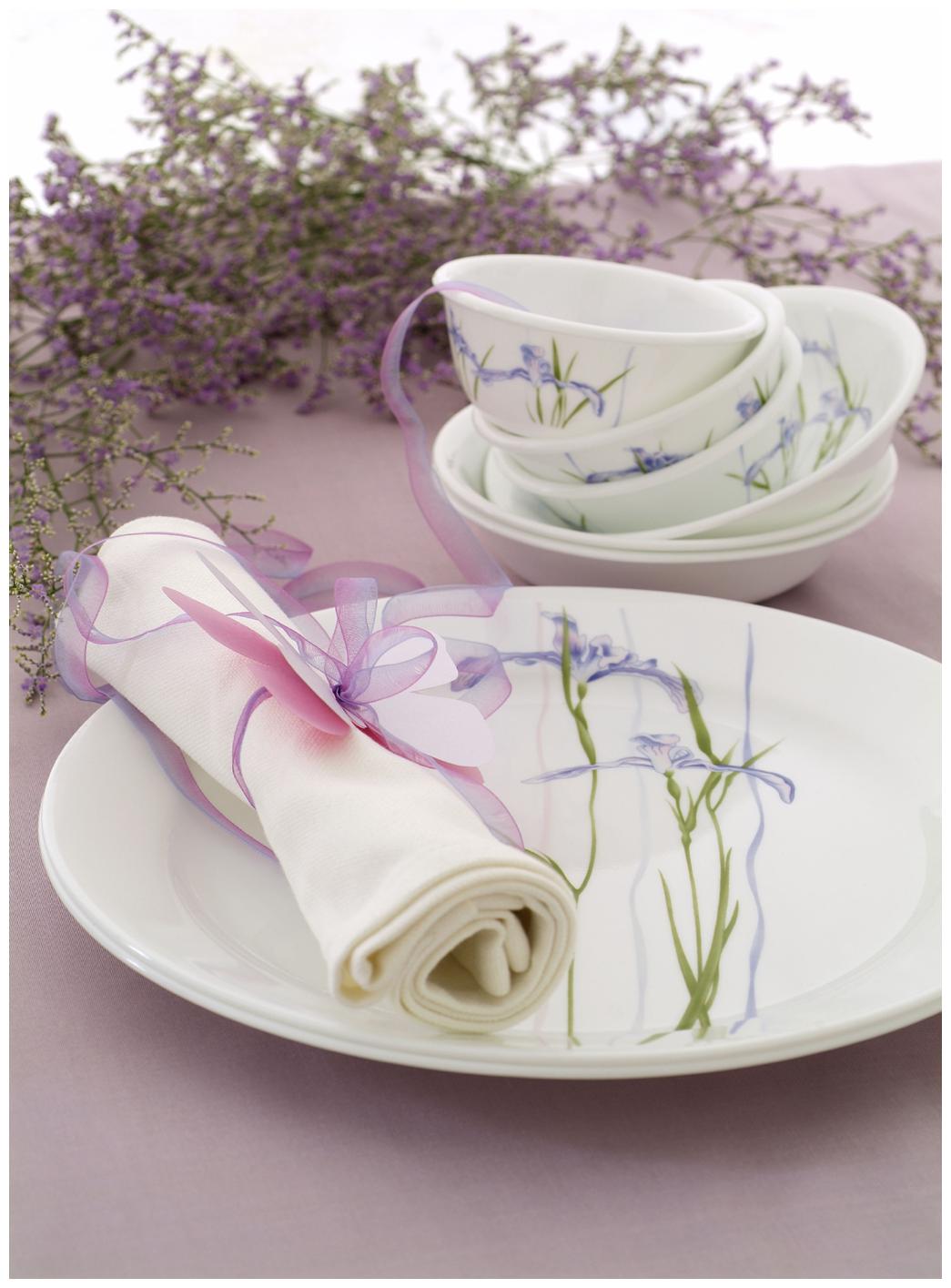 

Corelle Asia Collection 21 pcs Set - Shadow Iris