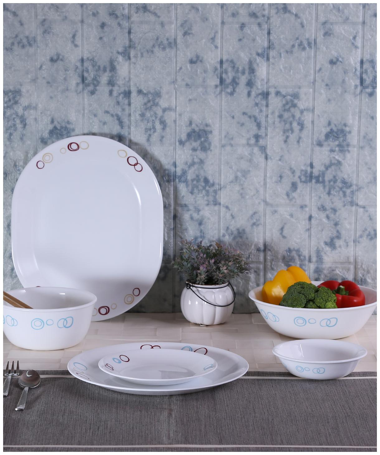 

Corelle Circle 21pcs Dinner Set