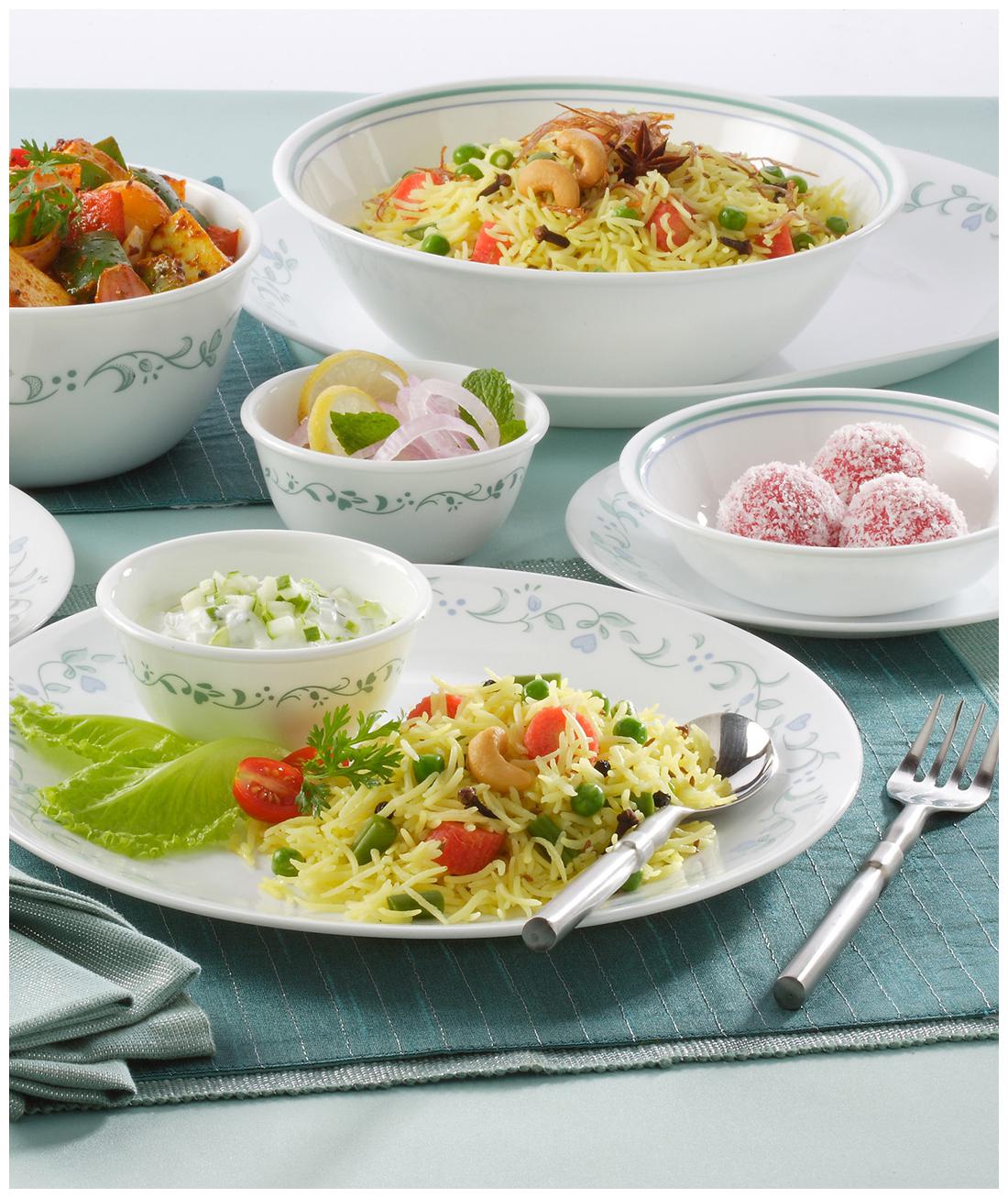 

Corelle Essential Series 21 pcs Set - Country Cottage