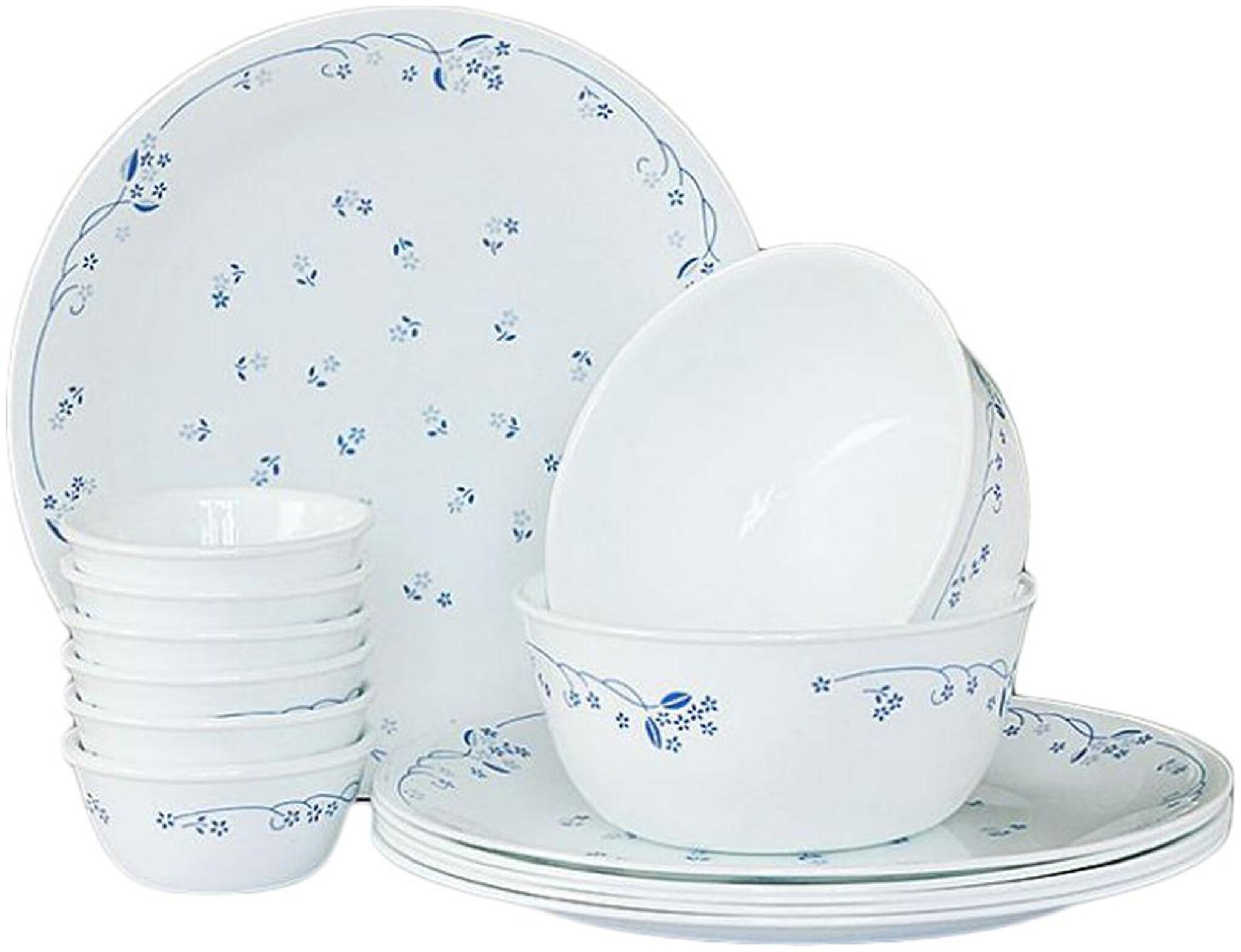 

Corelle Essential Series 14 pcs Set - Provincial Blue