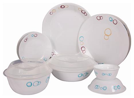 

Corelle Essential Series 30 pcs Set - Circles