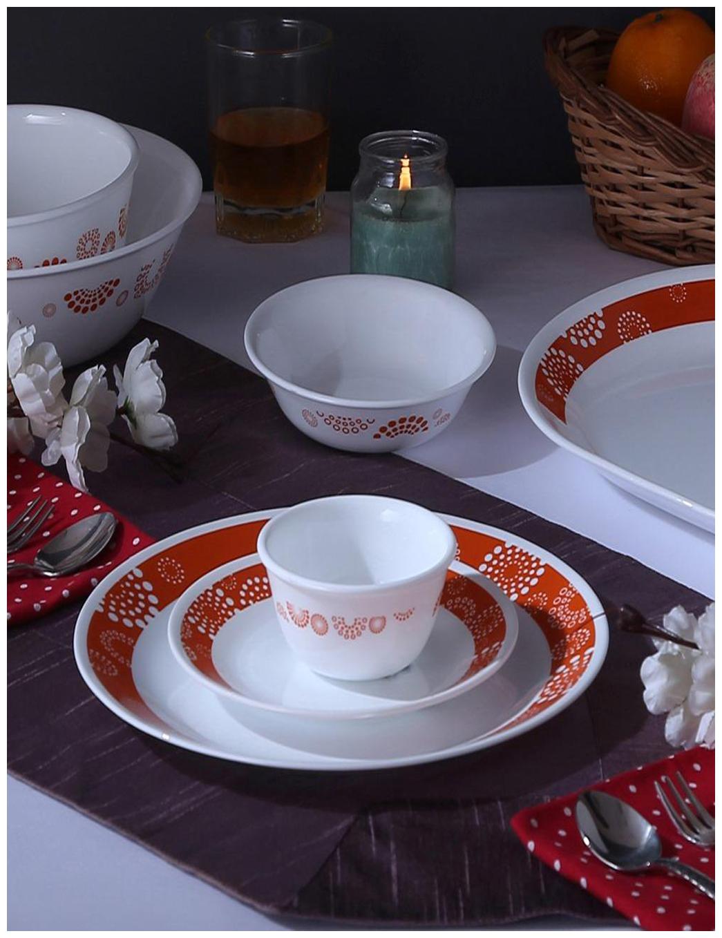 

Corelle Livingware Plus 12 pcs Set - Tickled Pink