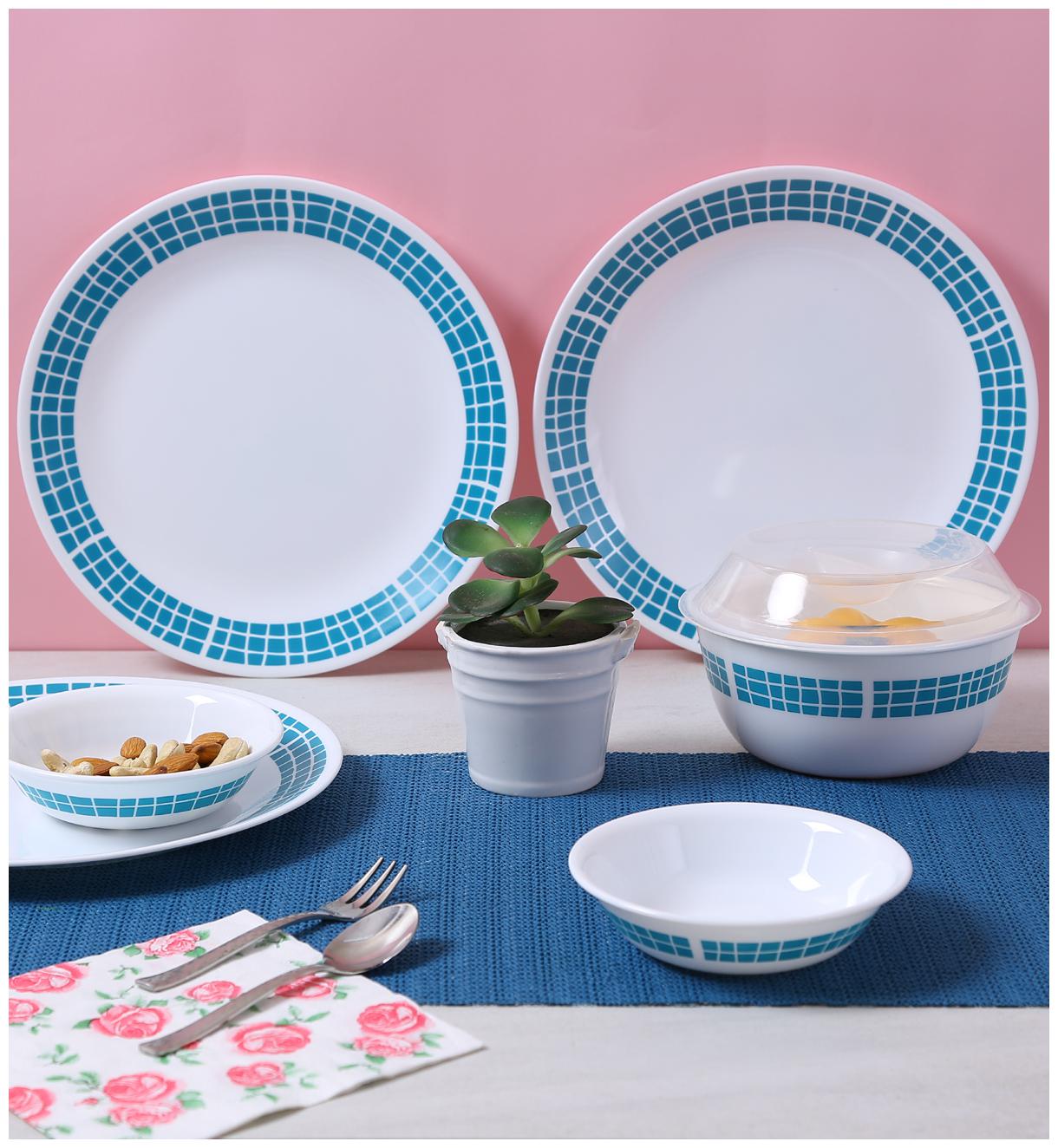 

Corelle Livingware Aqua Tiles 14 Pcs Gift Set