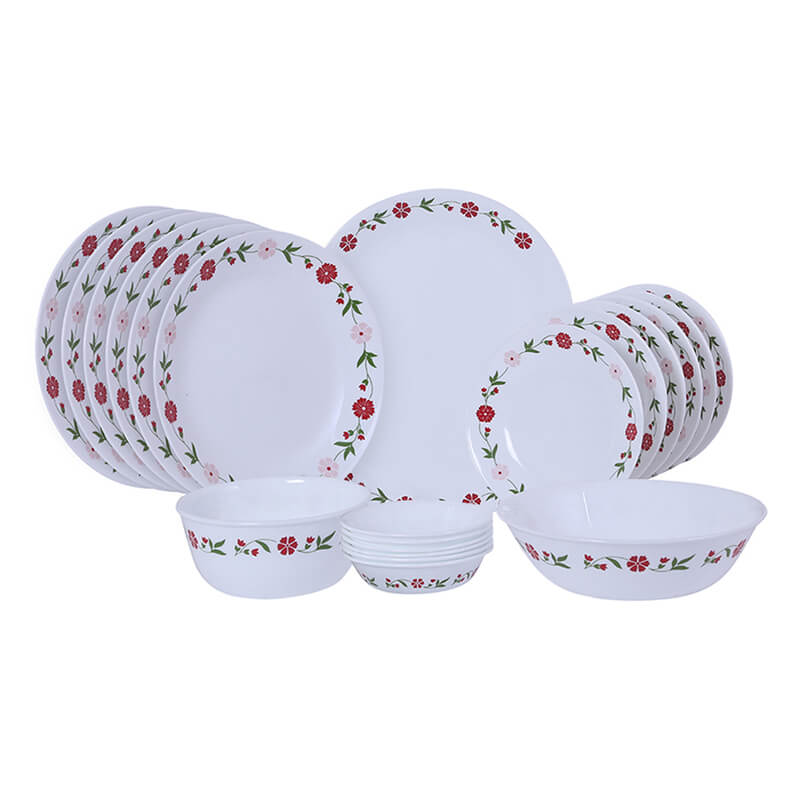 

Corelle Spring Pink 21 pcs Dinner Set
