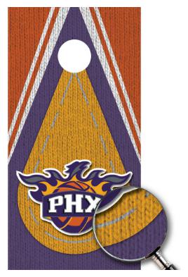 

Phoenix Suns Cornhole Wrap NBA Decal Sticker Smooth Surface Texture Single M2189