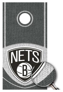 

Brooklyn Nets Cornhole Boards Decal Sticker Smooth Surface Texture Single M2186