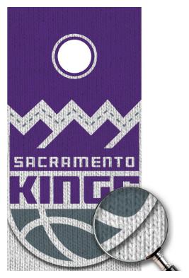

Sacramento Kings Cornhole Wrap Decal Sticker Smooth Surface Texture Single M2188