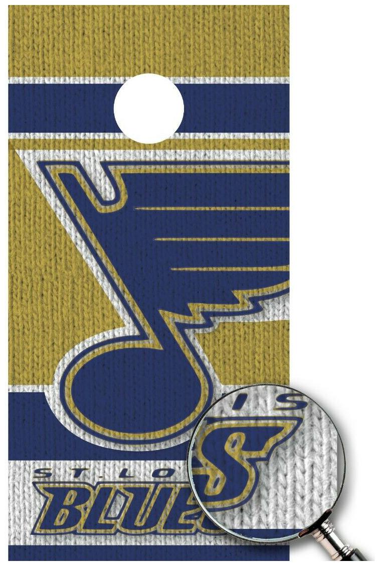 

St Louis Blues Cornhole Boards Decal NHL Sticker Wrap Custom Vinyl Single M2217
