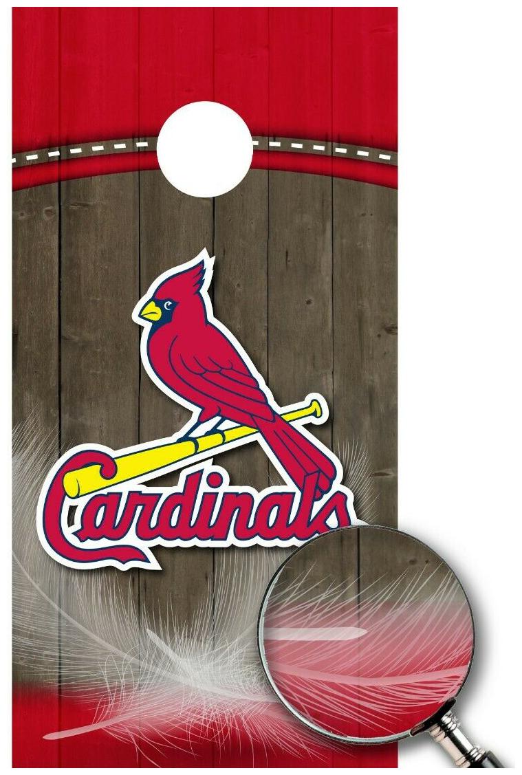 

St Louis Cardinals Cornhole Boards Decal MLB Sticker Wrap Custom Vinyl M2249