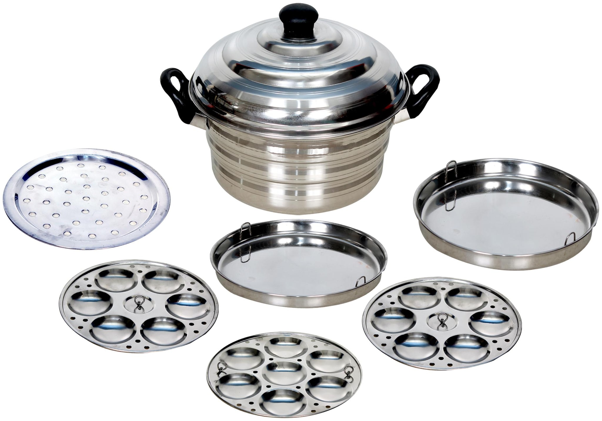 

Corporate Overseas Stainless Steel Idli Maker (Silver)