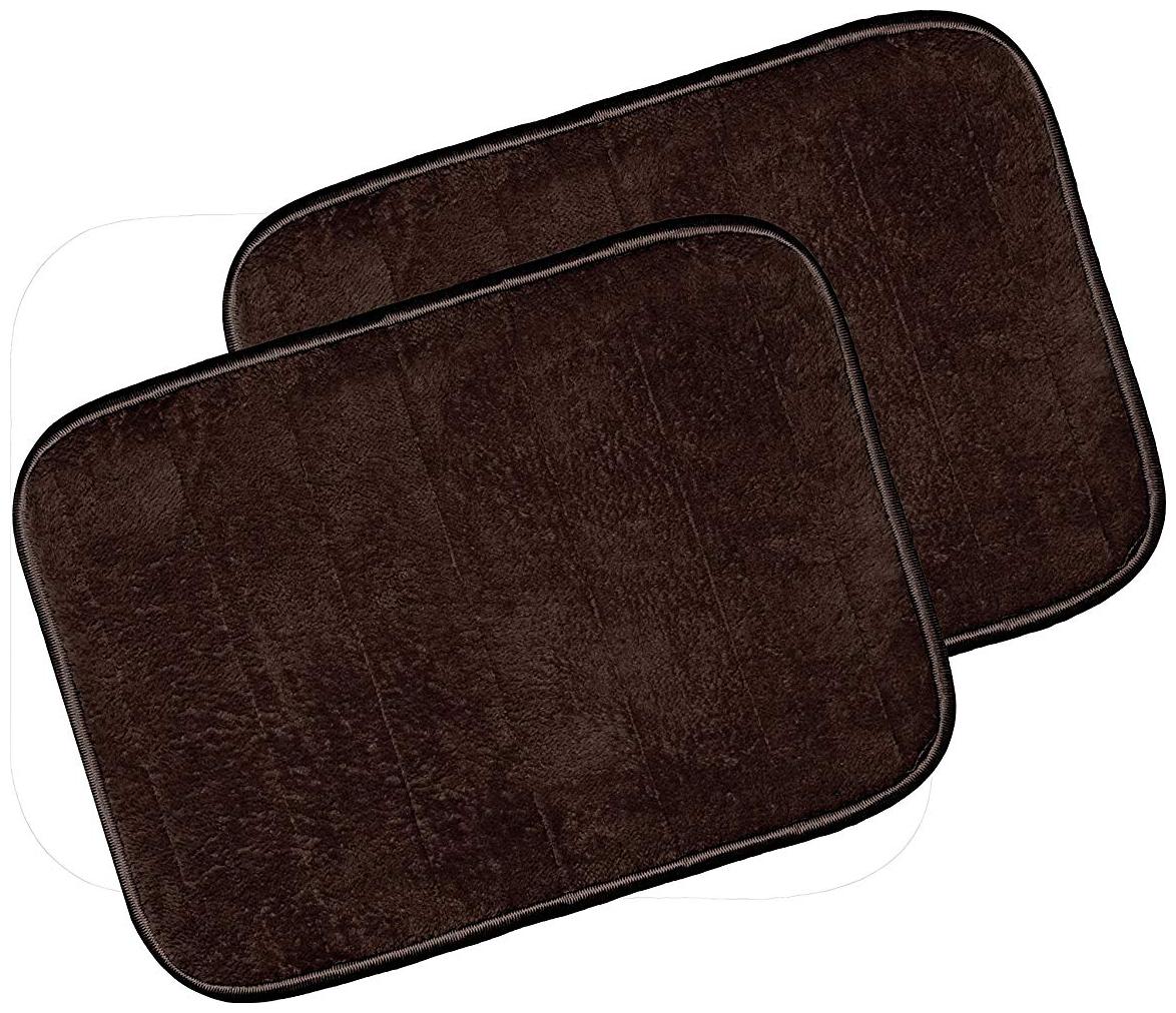 

Cozyland Premium Anti Skid Solid 2 piece Polyester Door Mat--20x30