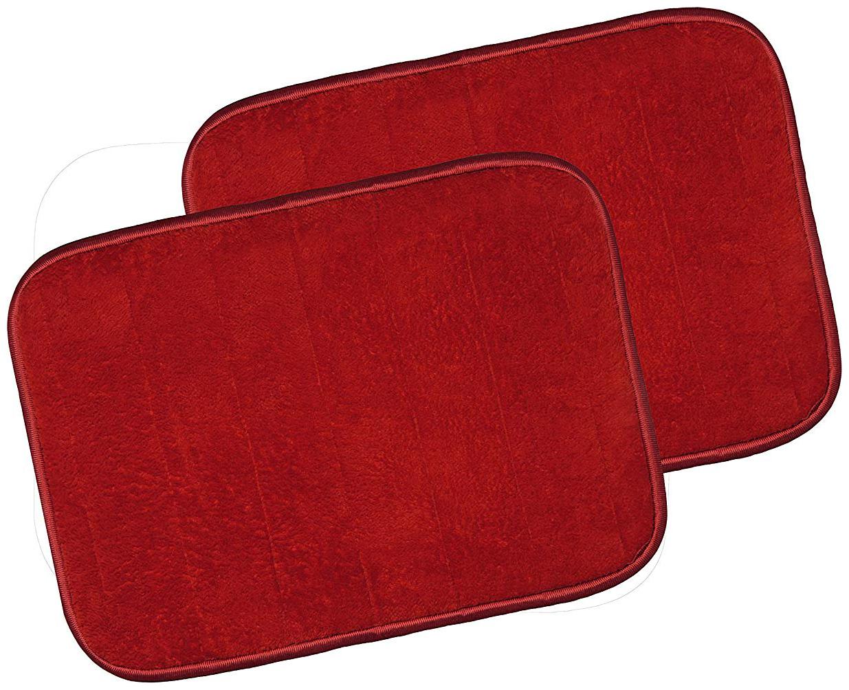 

Cozyland Premium Anti Skid Solid 2 piece Polyester Door Mat--15x22