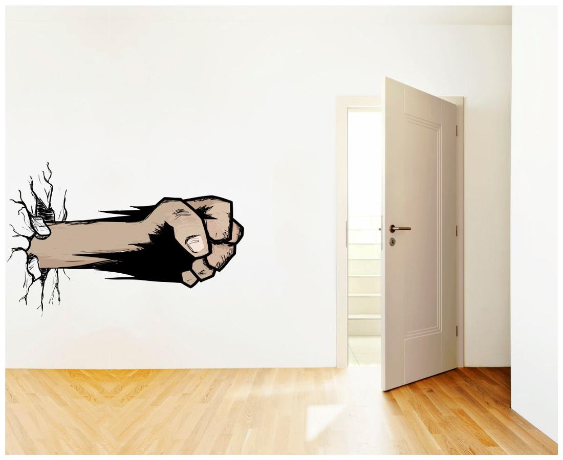 

Rawpockets Wall Stickers Crack Wall Punch Wall Sticker
