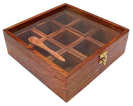 

Craftshoppee Masala Dabba Spice Box Set for Kitchen