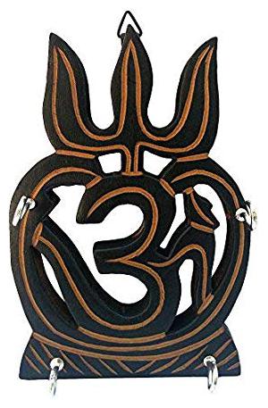 

CraftShoppee Handmade Wooden Key Hanger for Wall Wheel 6 inch D cor - Key Holder Wall Mount - Decorative Items for Home