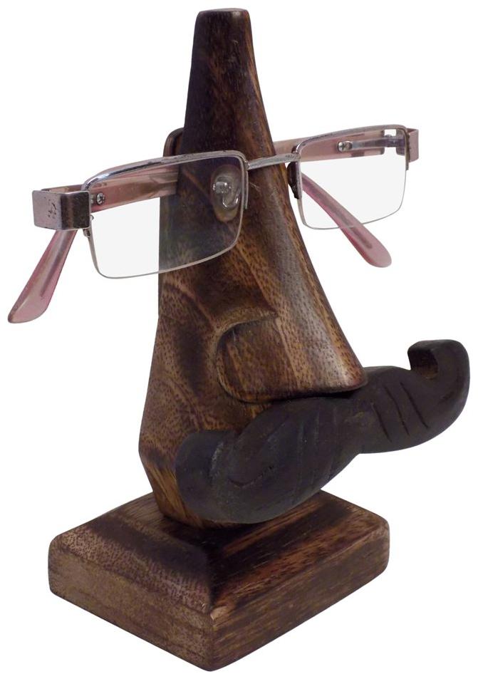 

CraftShoppee Wooden Spectacle Holder 2 5x6-inch (Brown)