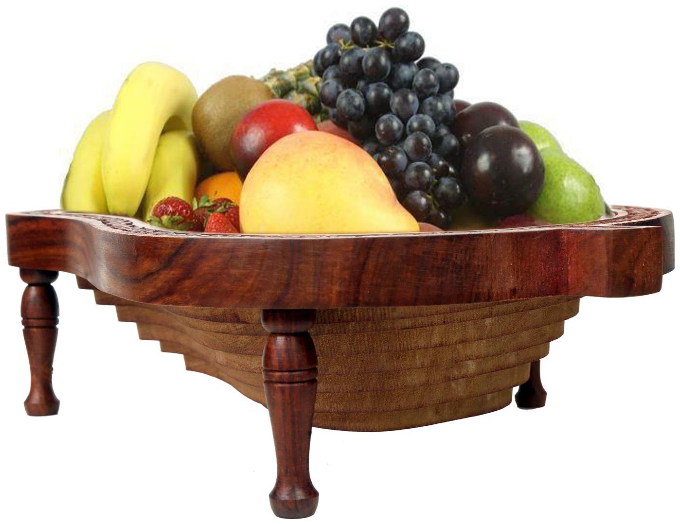 

CraftShoppee Foldable Wooden Fruit Basket