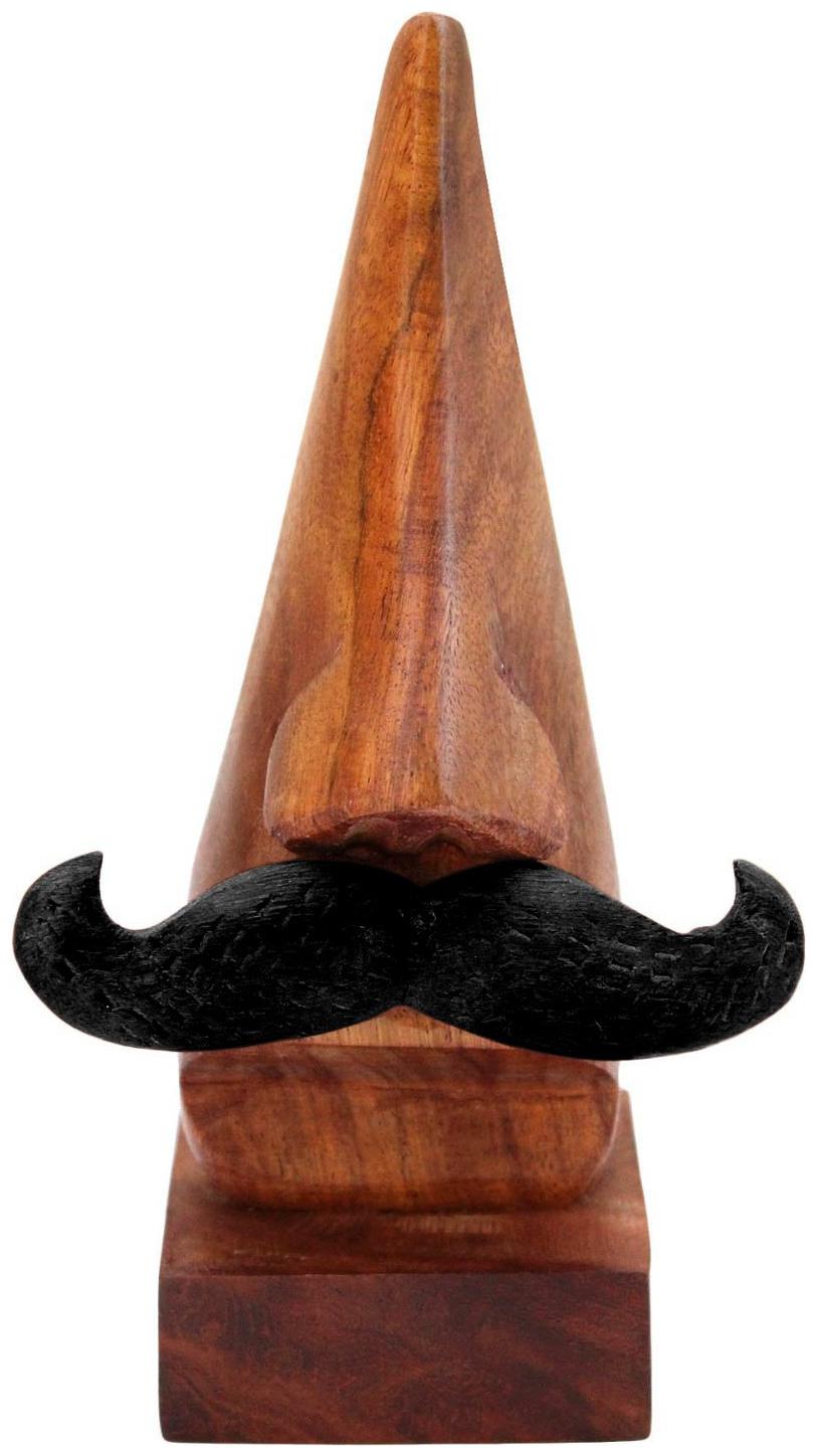

CraftShoppee Wooden Nose Shaped Spectacle Holder Specs Stand For Office Deskto Tabletop