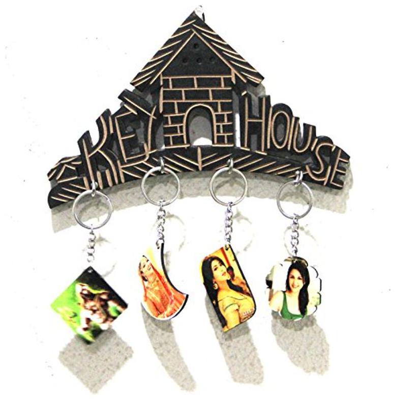 

CraftShoppee Wooden Key Hanger Holder Wall Hanging D cor Home House