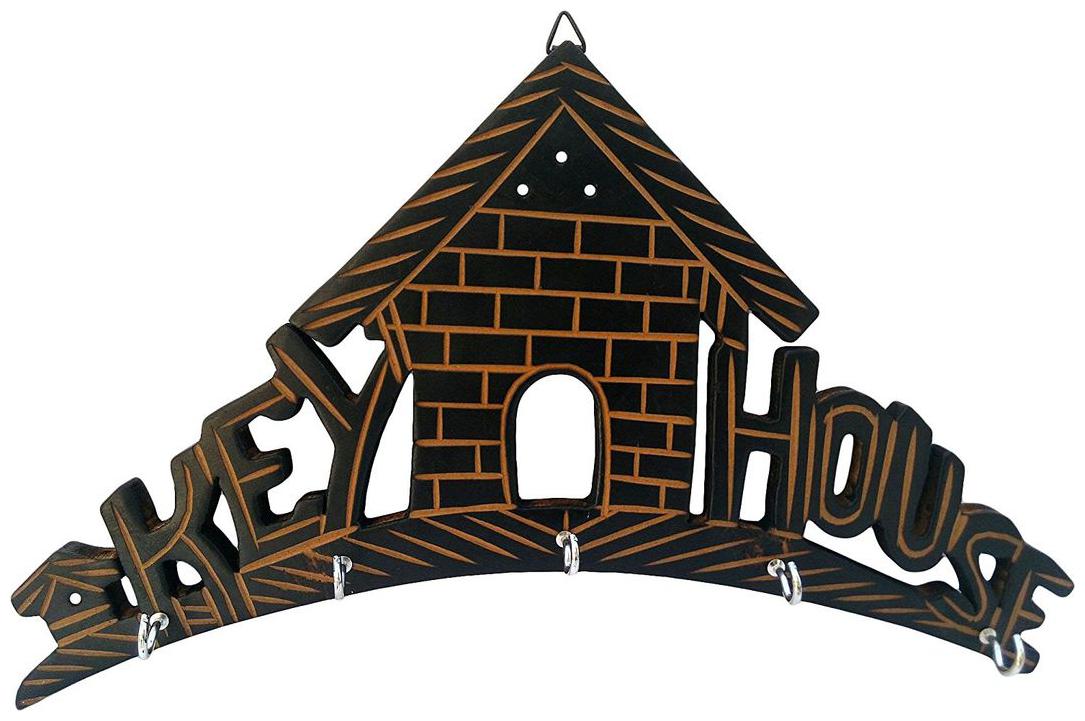 

CraftShoppee Wooden Key Hanger Holder Wall D cor
