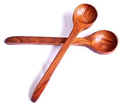 

CraftShoppee Wooden Handmade Spatula Ladle Spoon Set of 2