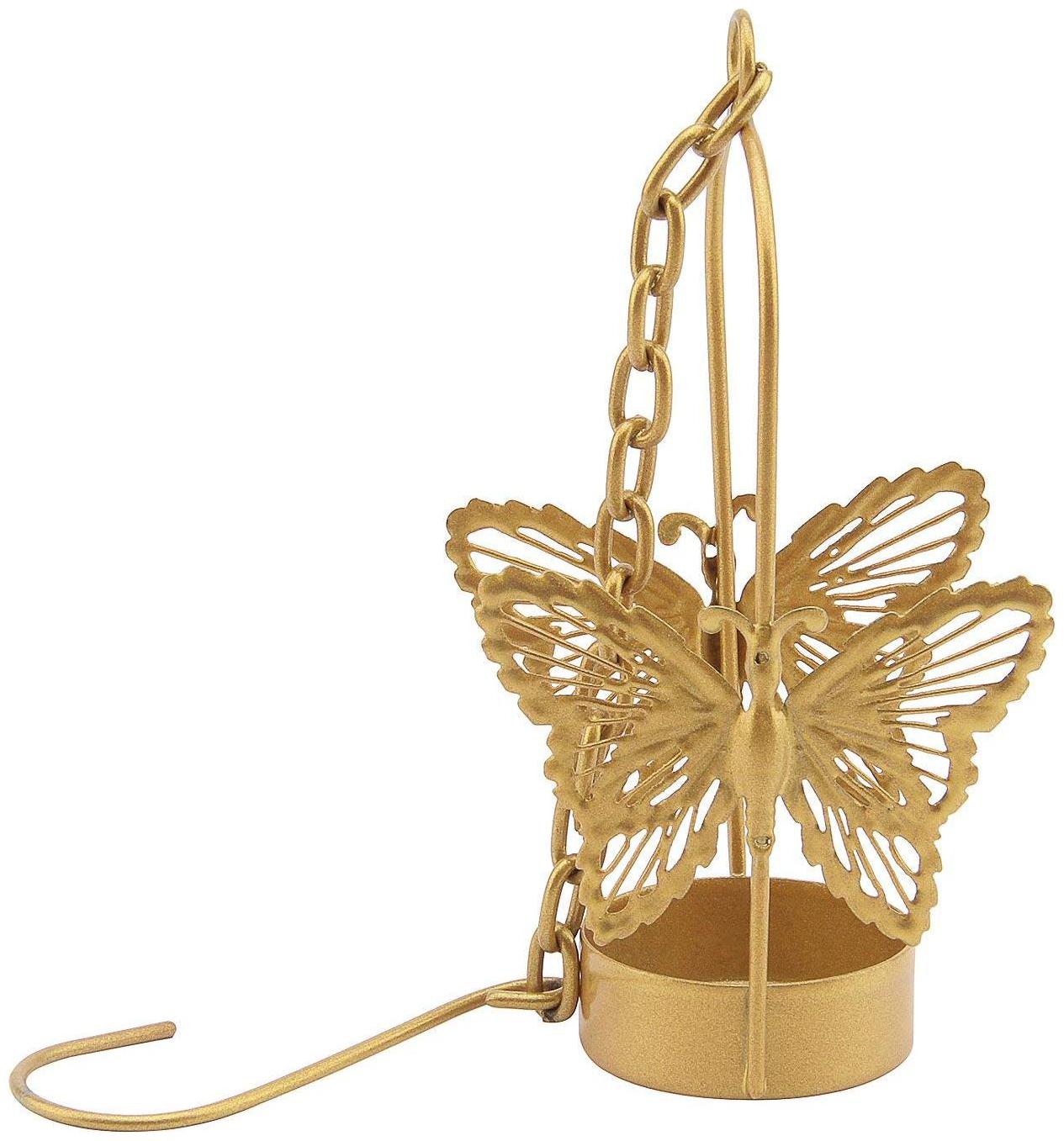 

Crazy Sutra Metal Golden Tea light holder