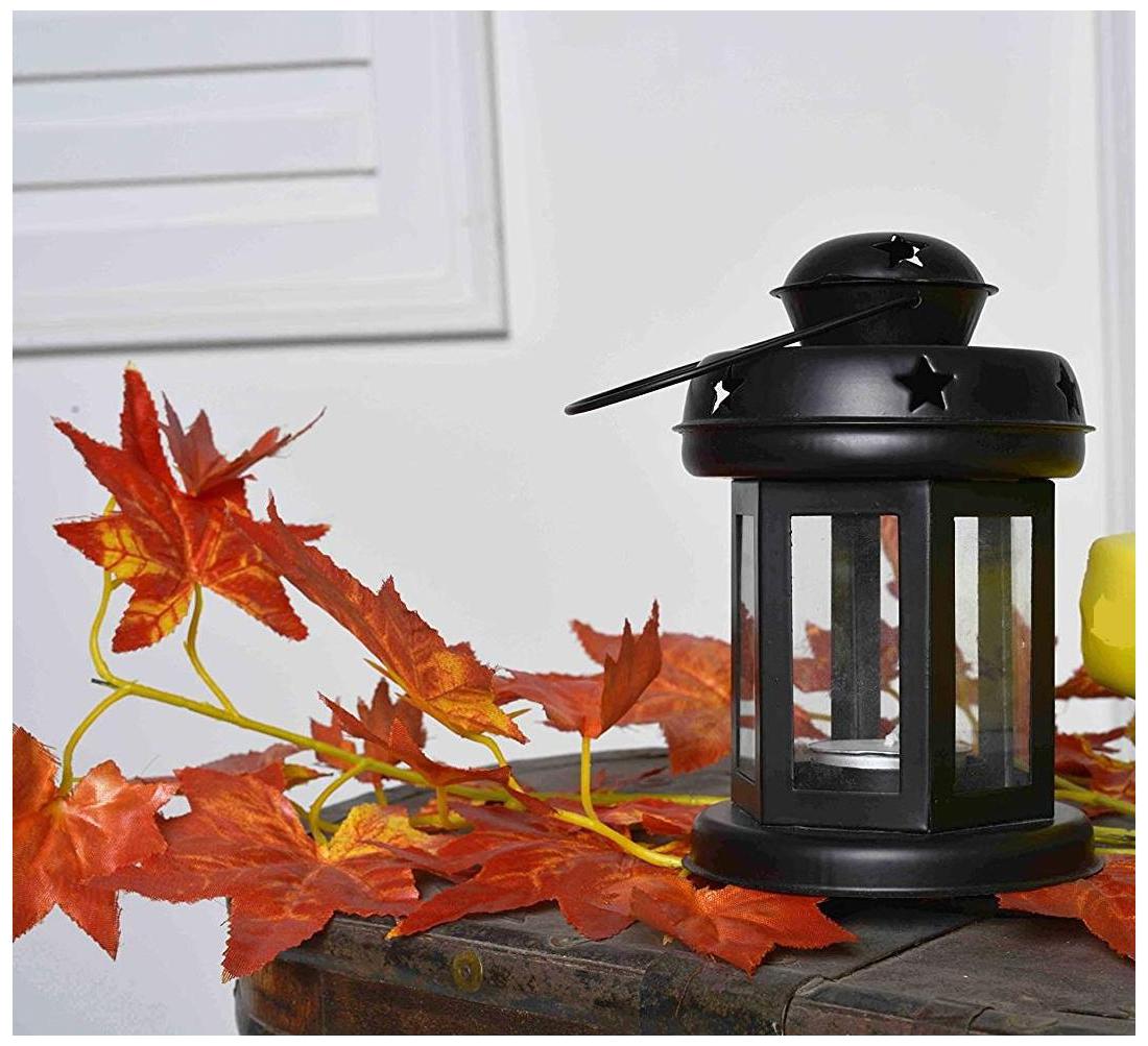 

Crazy Sutra Metal Black Tea light holder