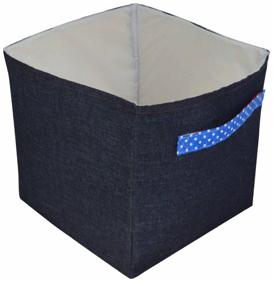 

Creative Textiles Cotton Black Laundry Basket ( Set of 1 )