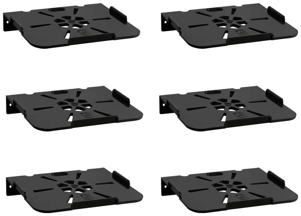 

CRETE Black Set-up Box Tray - Pack of 6