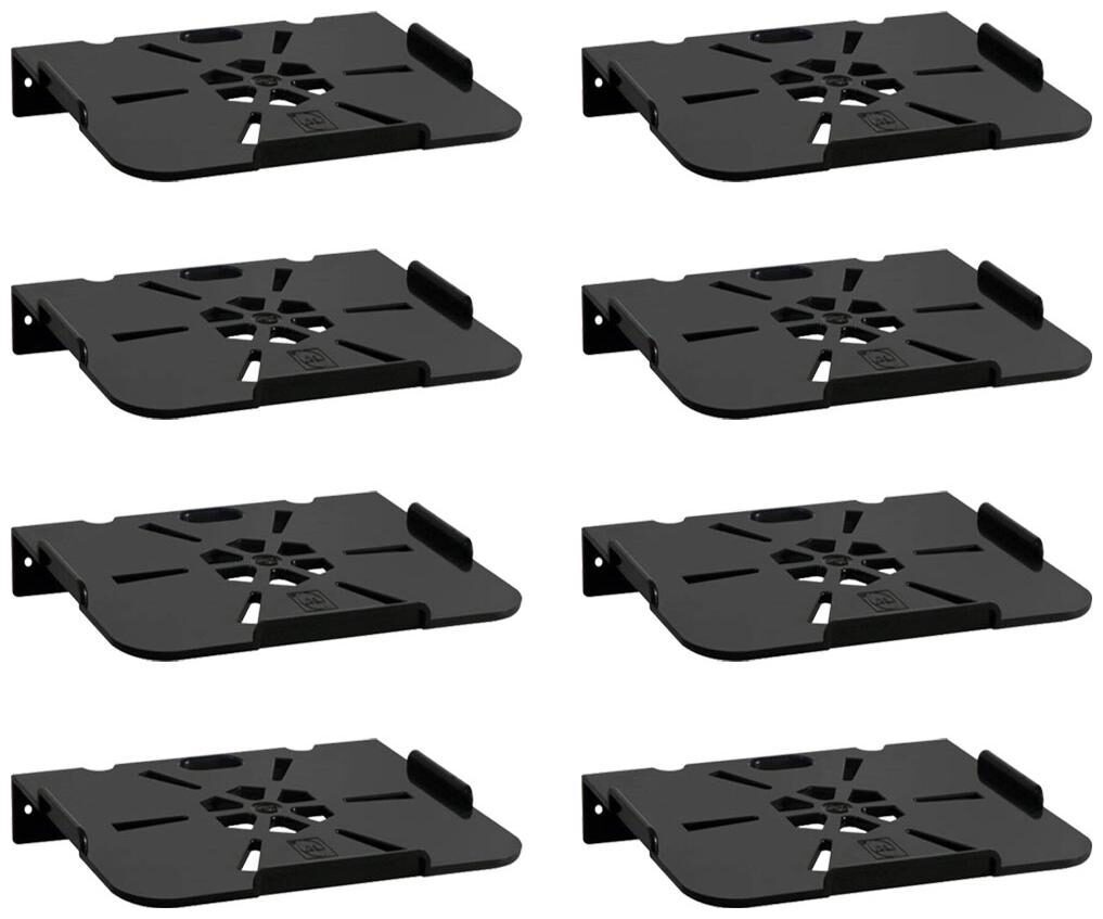 

CRETE Black Set-up Box Tray - Pack of 8