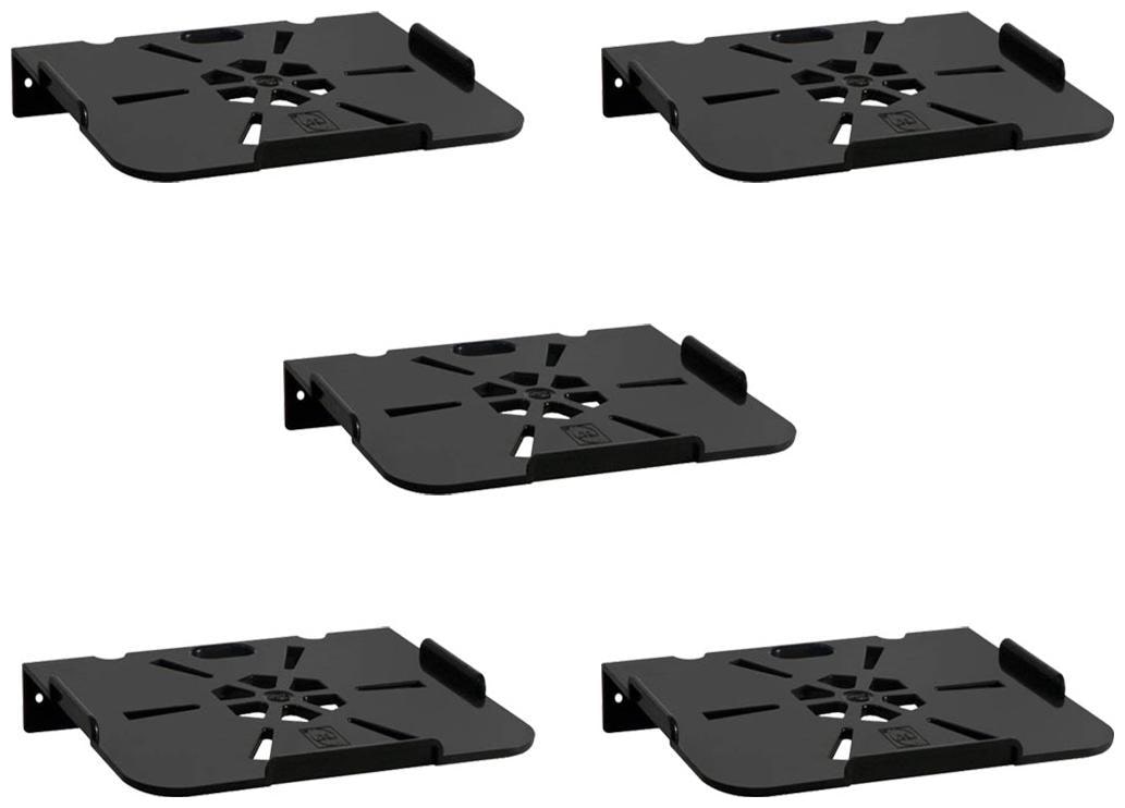 

CRETE Black Set-up Box Tray - Pack of 5