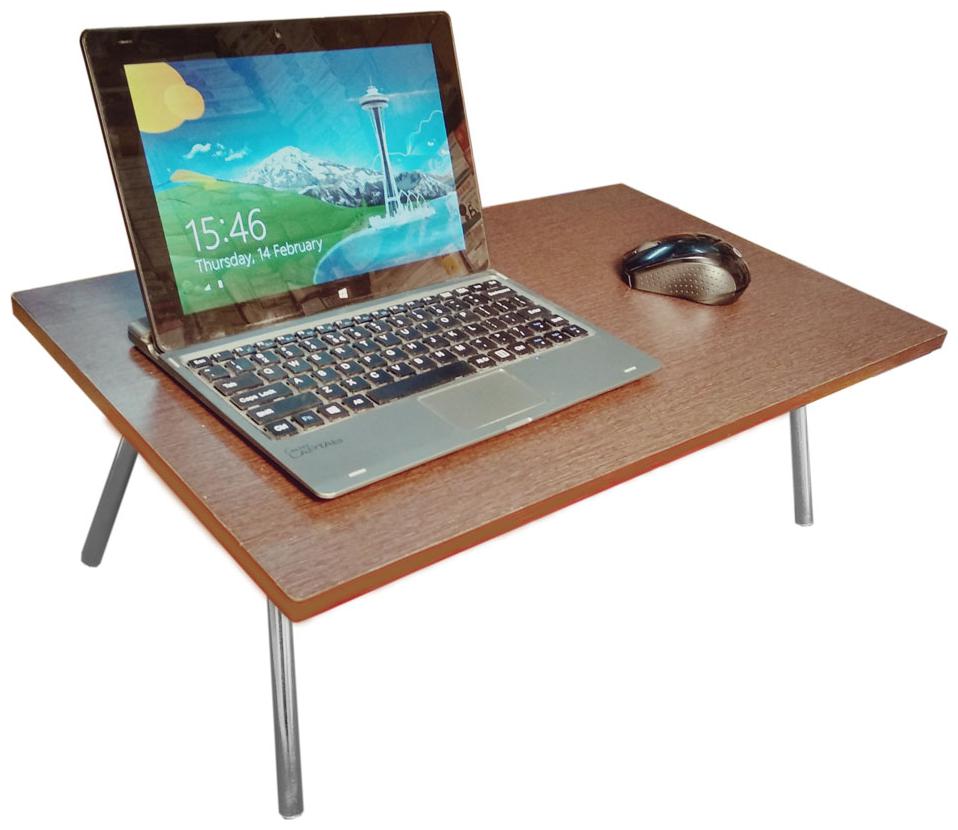 

Crete Laptop Table Solid Wood Portable Laptop Table