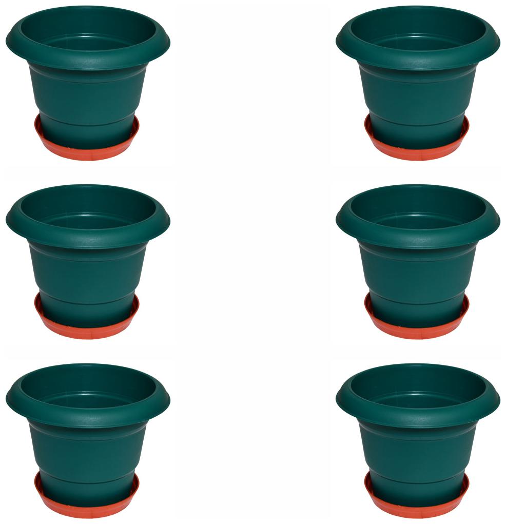 

Crete Pvc Green Planter ( Set Of 6 pcs )