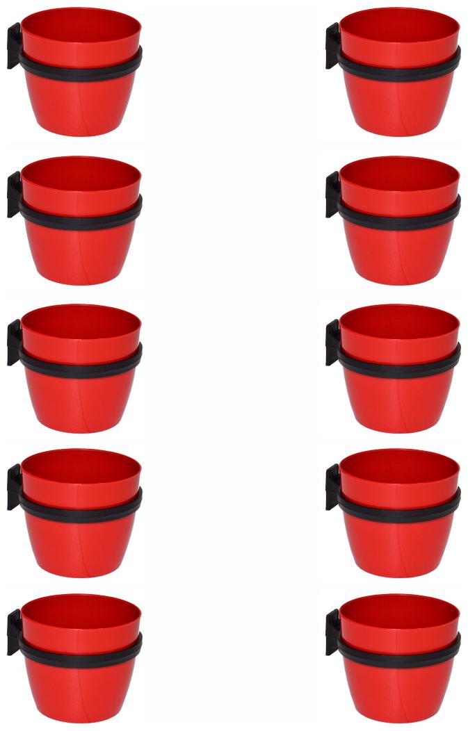 

Crete Wall Hanging Flower Pot ( Set Of 10 pcs )