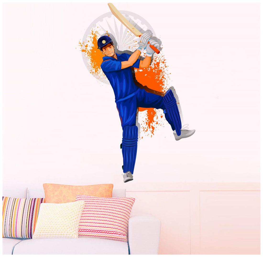 

Rawpockets Wall Stickers Cricket Inspire Wall Sticker