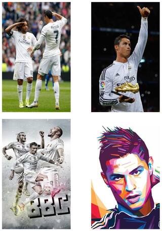 Cristiano Ronaldo Posters | cristiano ronaldo combo posters | cristiano ronaldo posters for room | cristiano ronaldo posters for wall