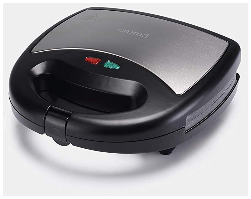 

Croma CRK7001 2 Slices Sandwich Maker - Black